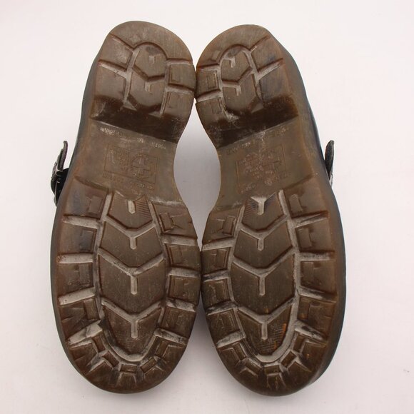 Dr. Doc Martens 8690 Men's Size UK 11 Black Leather Made In England Monk Strap - Picture 9 of 12